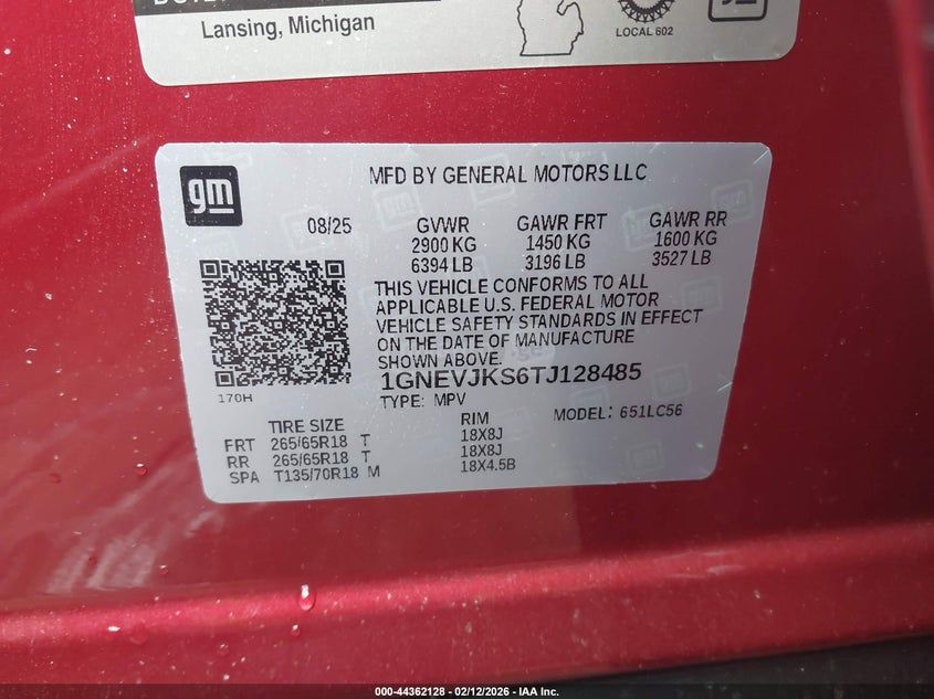 Chevrolet Traverse 2026 — миниатюра 9