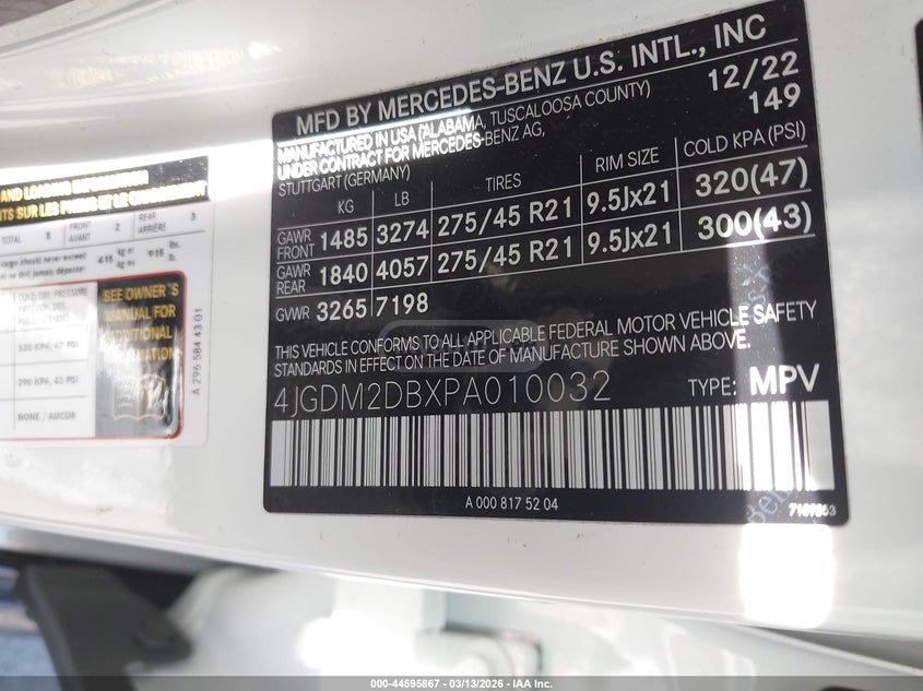 Mercedes-Benz EQS 450+ 2023 — миниатюра 10