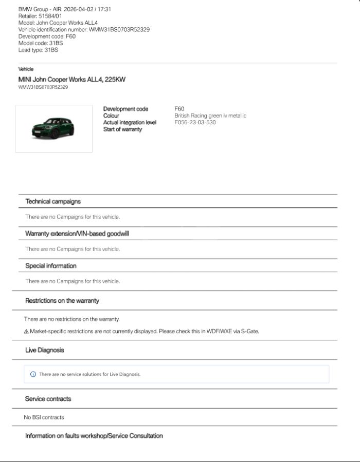 MINI Countryman John Cooper Works 2023 — миниатюра 14