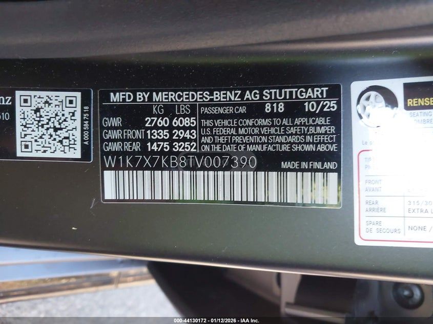 Mercedes-Benz AMG GT 63 2026 — миниатюра 9