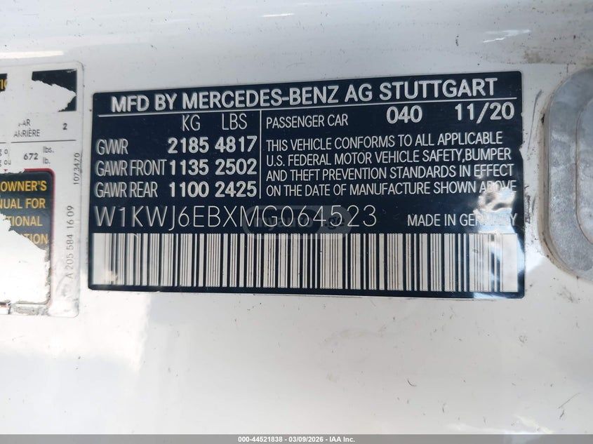 Mercedes-Benz C 43 AMG 2021 — миниатюра 8