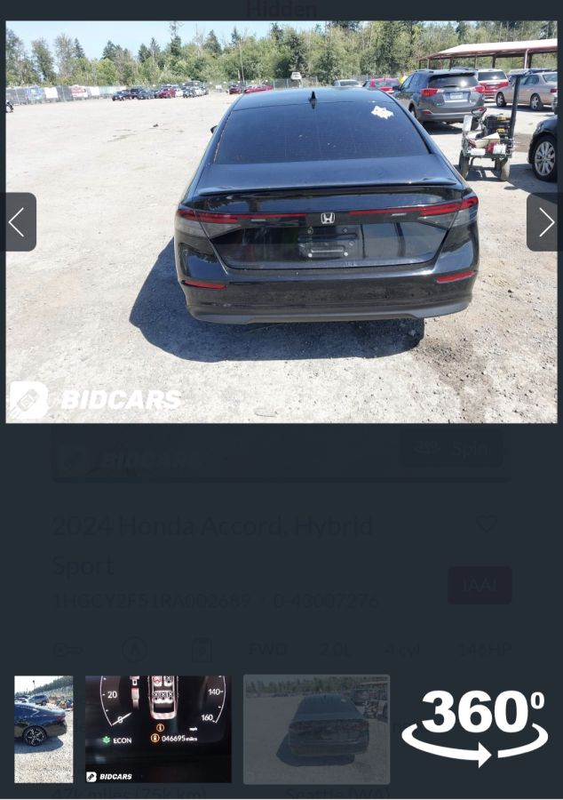 Honda Accord - фото 1