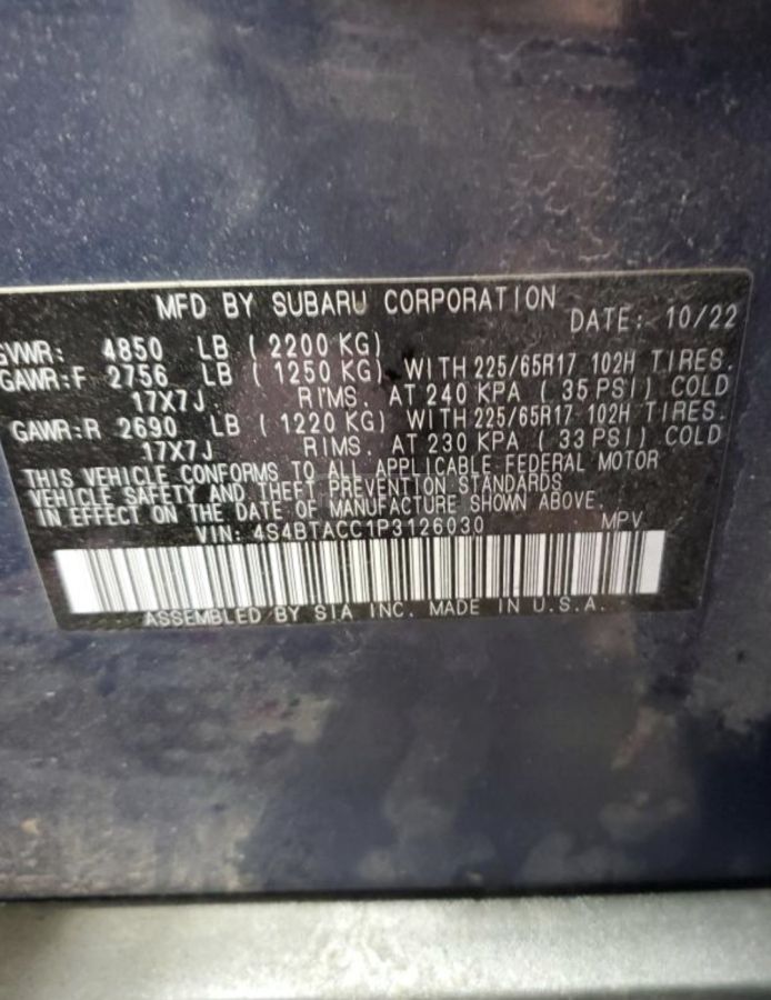 Subaru Base 4dr All-Wheel Drive CVT — миниатюра 12