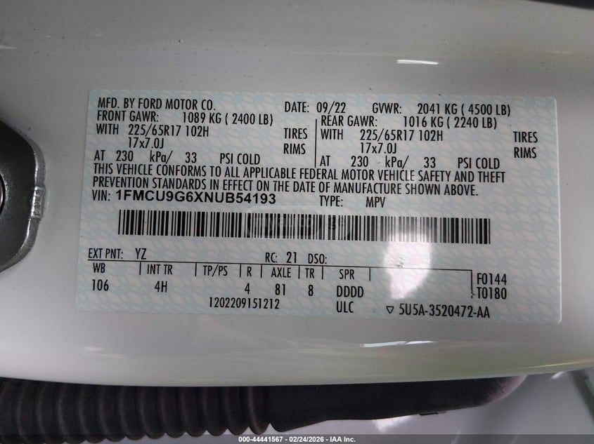 Ford Escape - фото 14