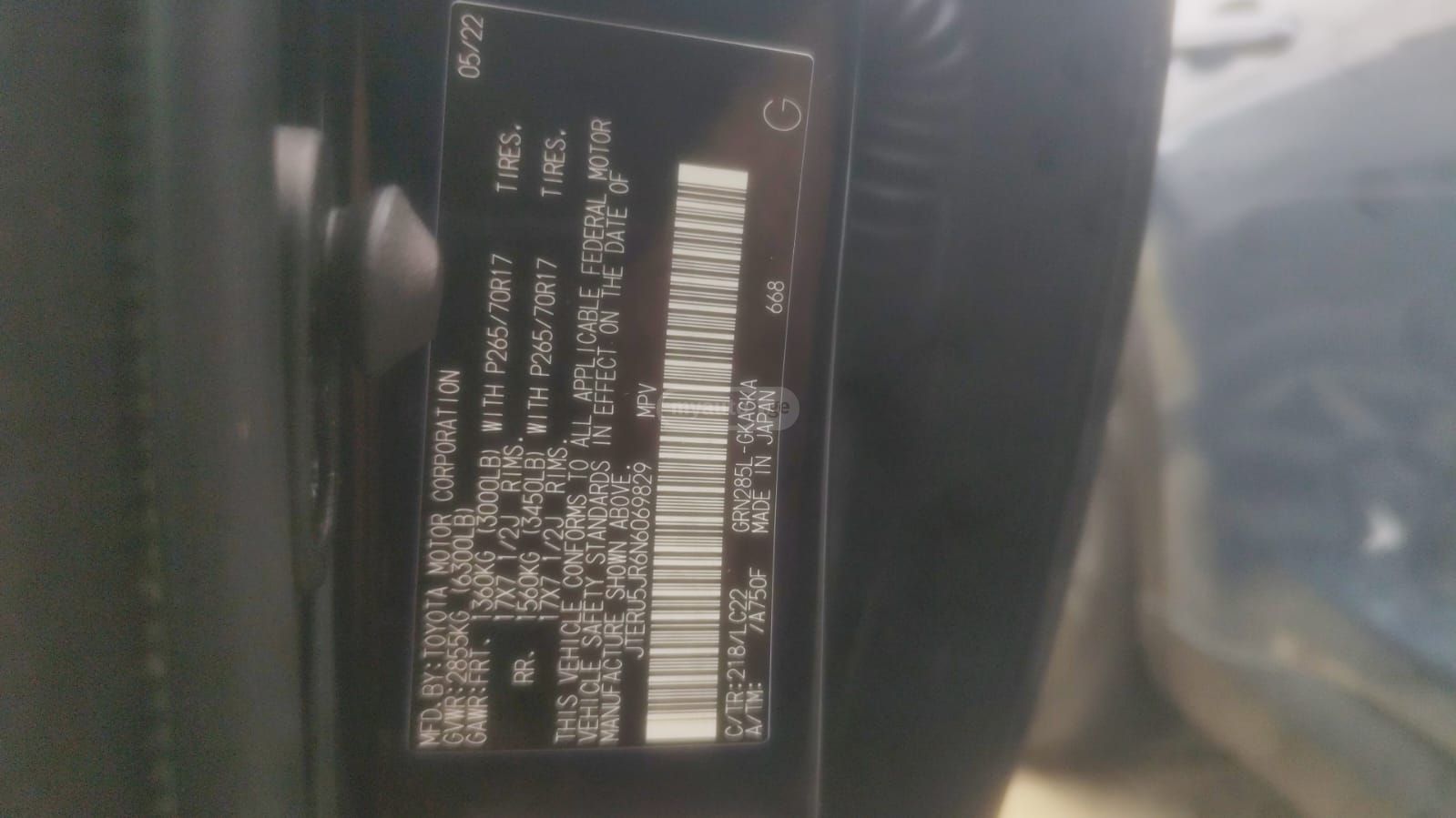 Toyota Limited 4dr 4x4 Automatic — миниатюра 12