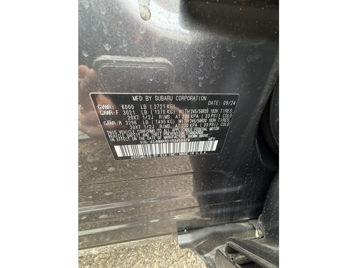 Subaru Ascent Limited 2024 — миниатюра 10