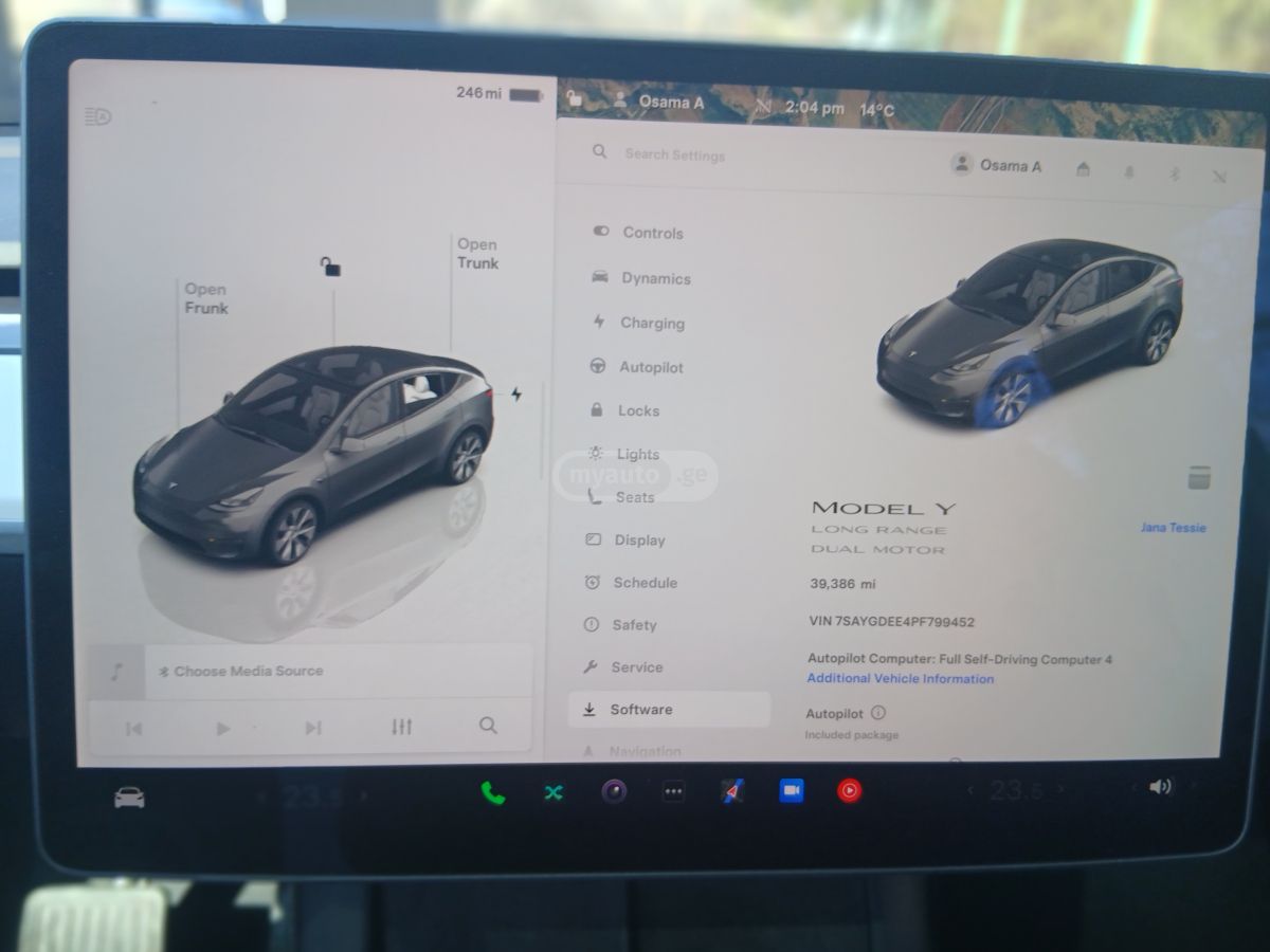 Tesla Long range dual motor — миниатюра 11