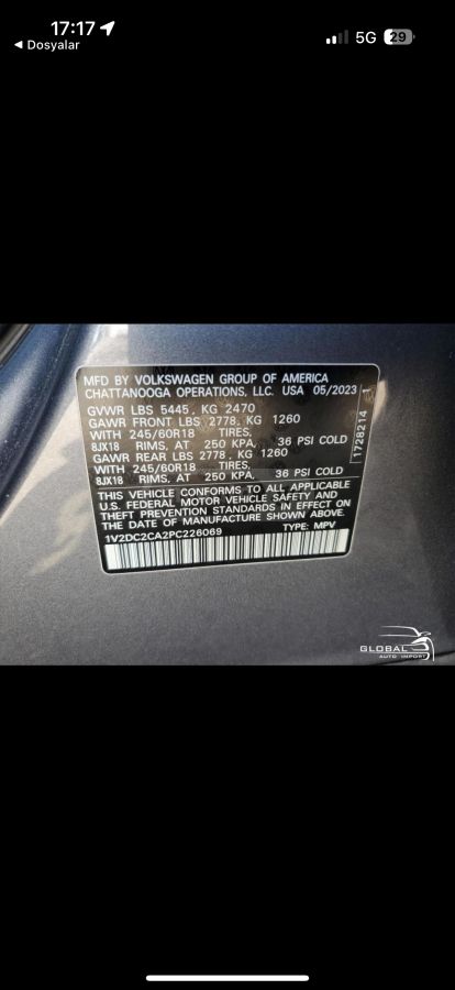 Volkswagen Atlas 2023 — миниатюра 11