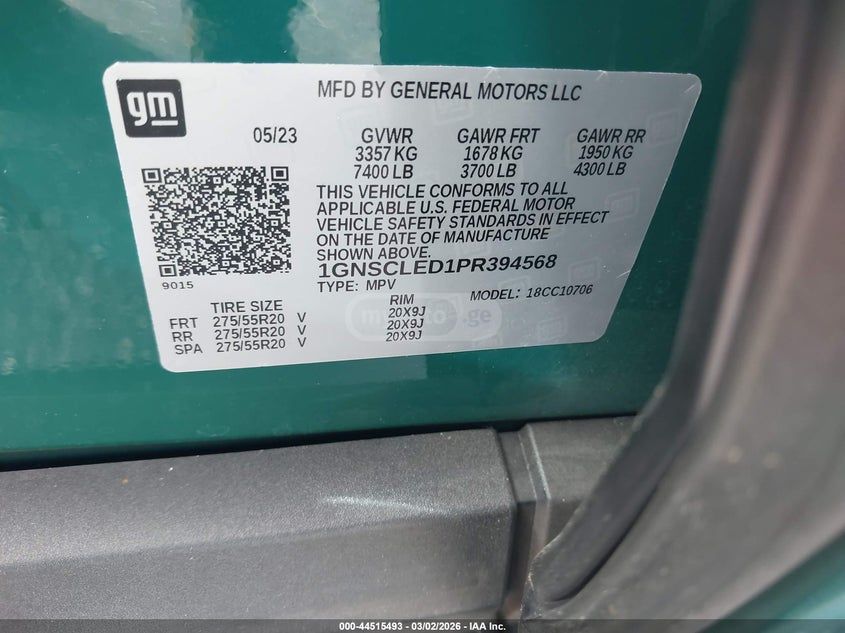 Chevrolet Tahoe 2023 — миниатюра 9