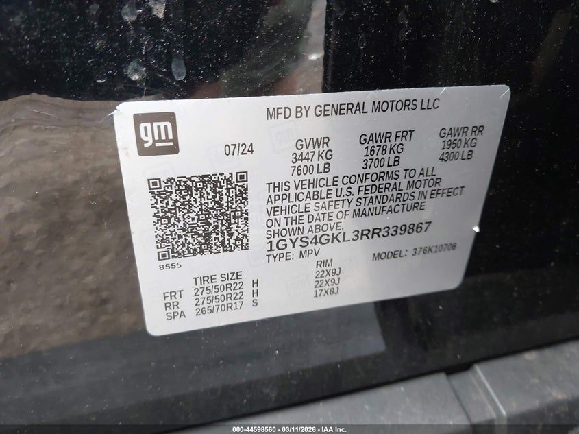 Cadillac Escalade 2024 — миниатюра 8