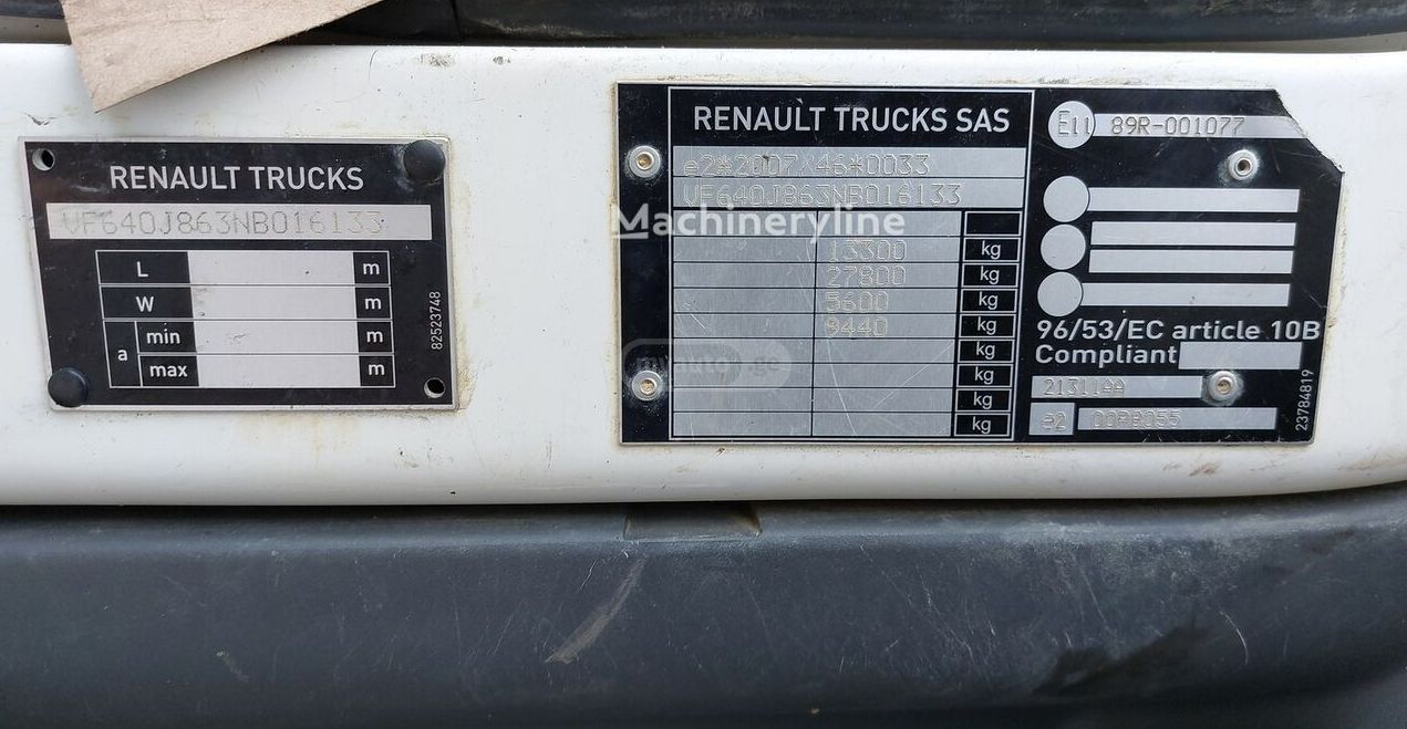 Renault D 280 4X2 Risa GT2 — миниатюра 14