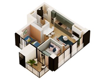 3 room apartment for sale in saburtalo