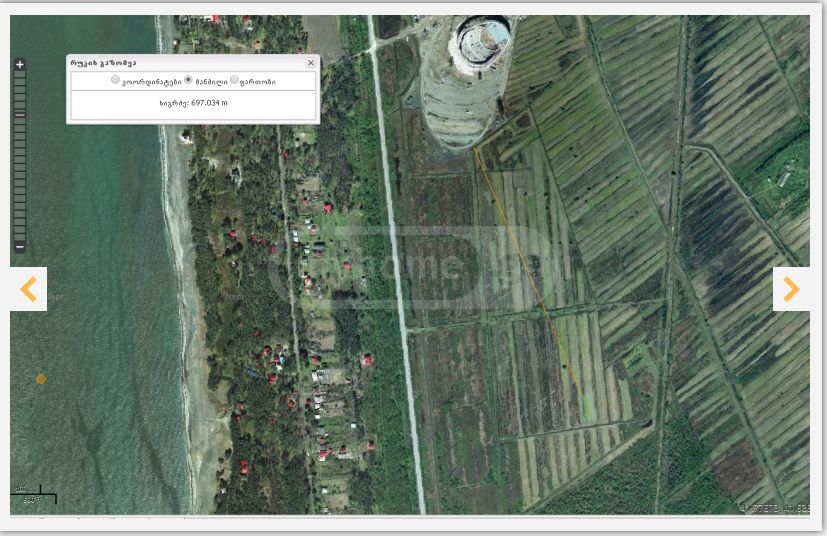 For Sale Sasoplo-Sameurneo Land Plot Ozurgetis Munitsipalitetshi view 2