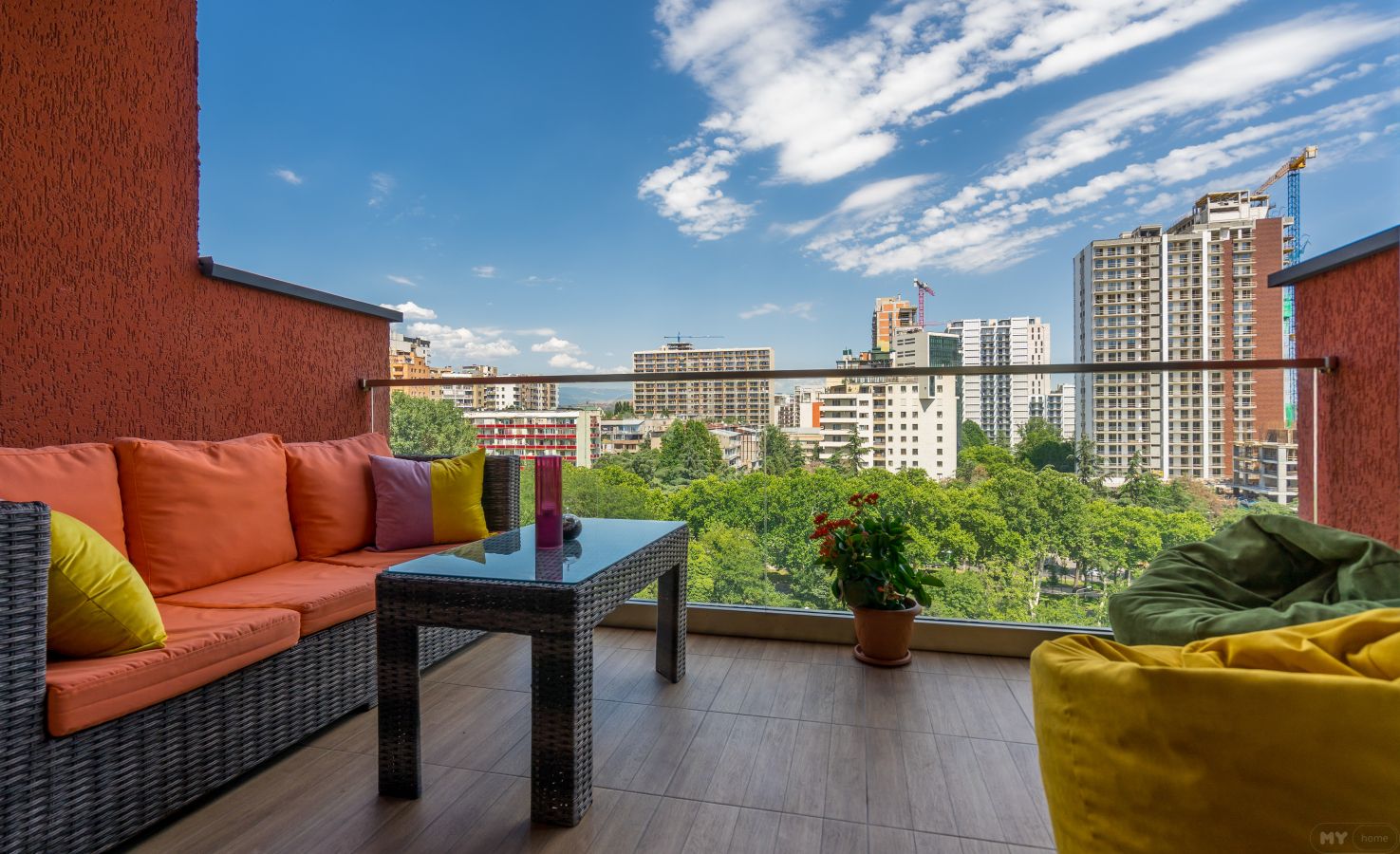 2 Room Apartment Daily Rent In Vake view 5