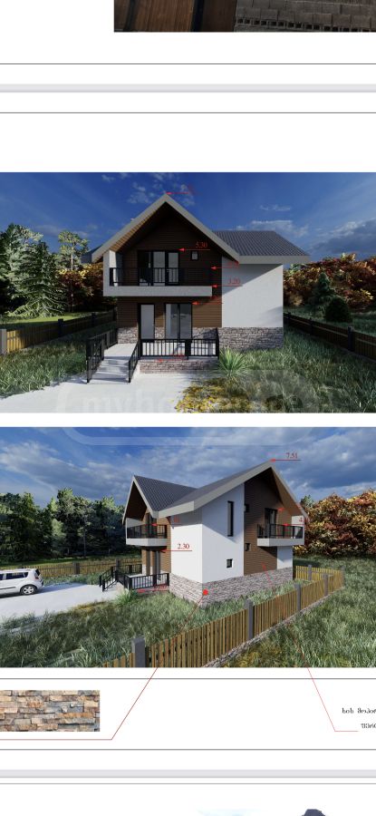 For Sale Sasoplo-Sameurneo Land Plot Bakurianshi, 5 of 9