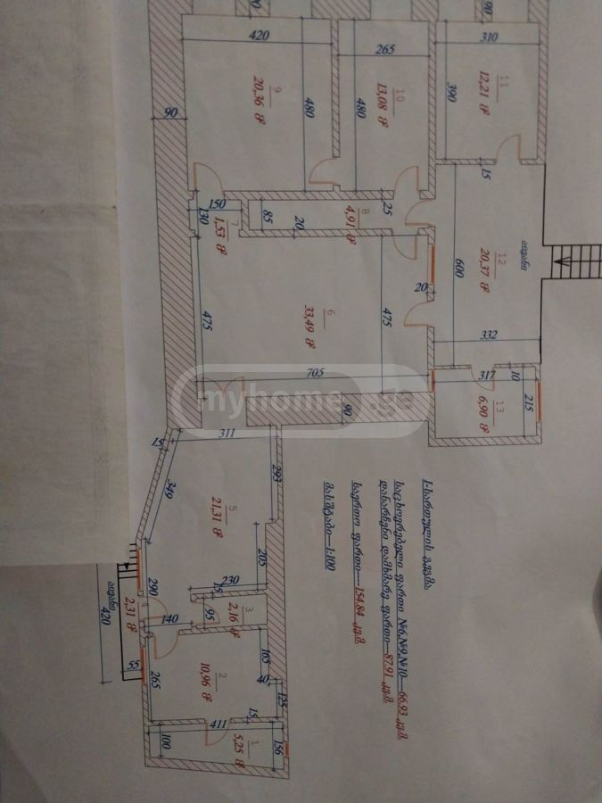 For Sale 5 Room Private House Chughuretshi view 1