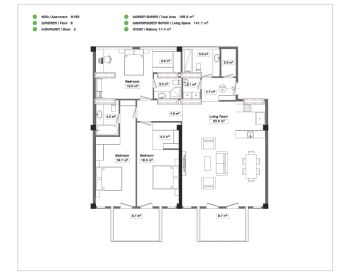 4 room apartment for sale in saburtalo