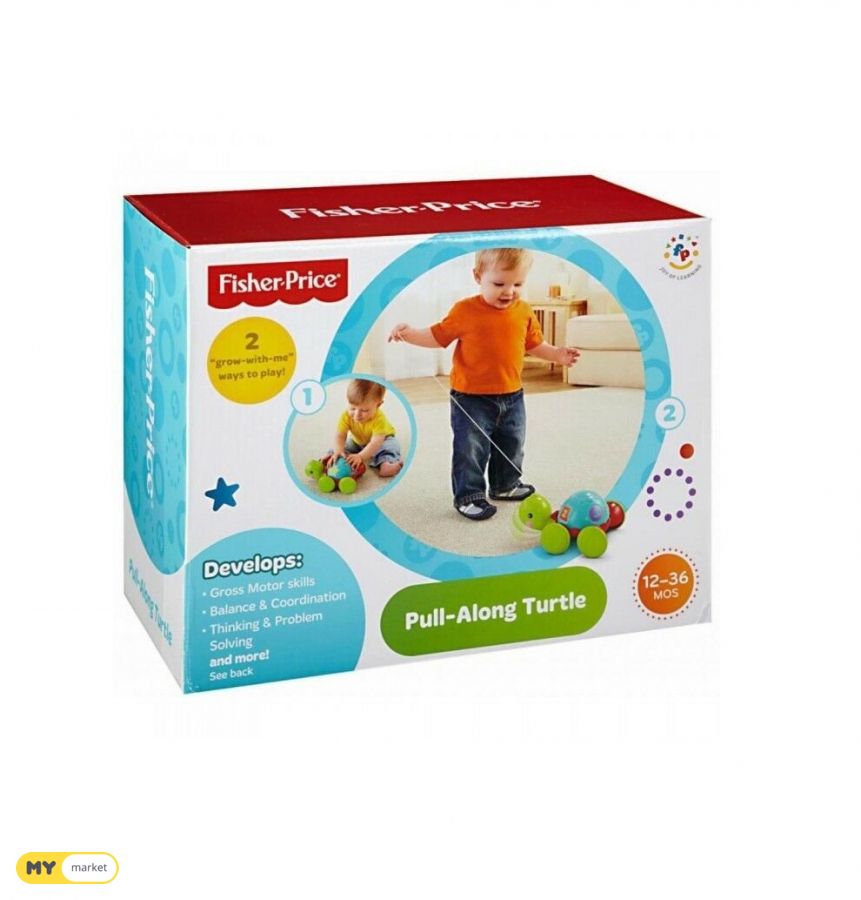 სათამაშო Fisher Price Pull Along Turtle - rc6 price roblox