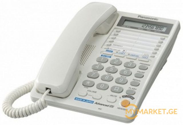 Panasonic KX-TS2368RUW ITS (2 LINE, LCD, SP, Ringer Indicate
