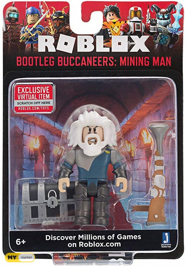 სათამაშო Jazwares Roblox Core Figures Bootleg Buccaneers Mi - guy chasing guy with ice bat roblox game