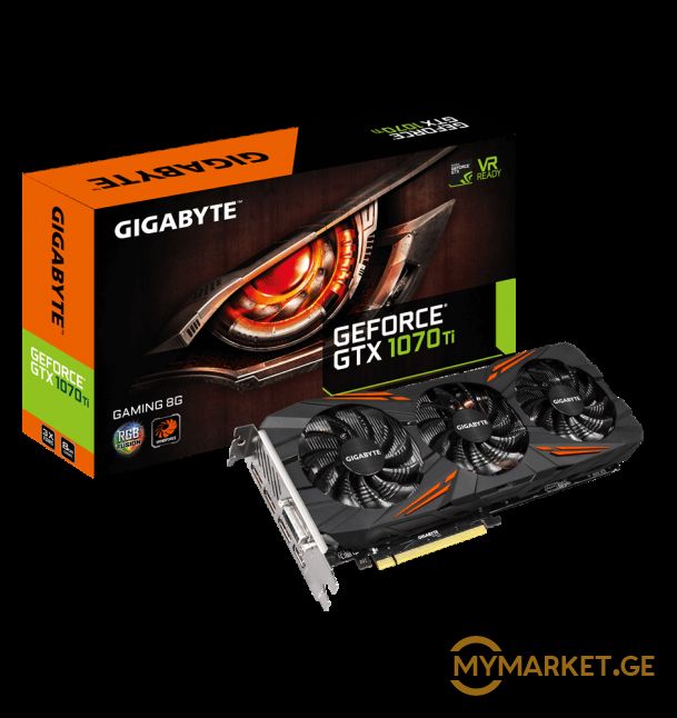 GTX 1070 Ti 8GB/ GV-N107TGAMING-8GD 1.0 PCI-E