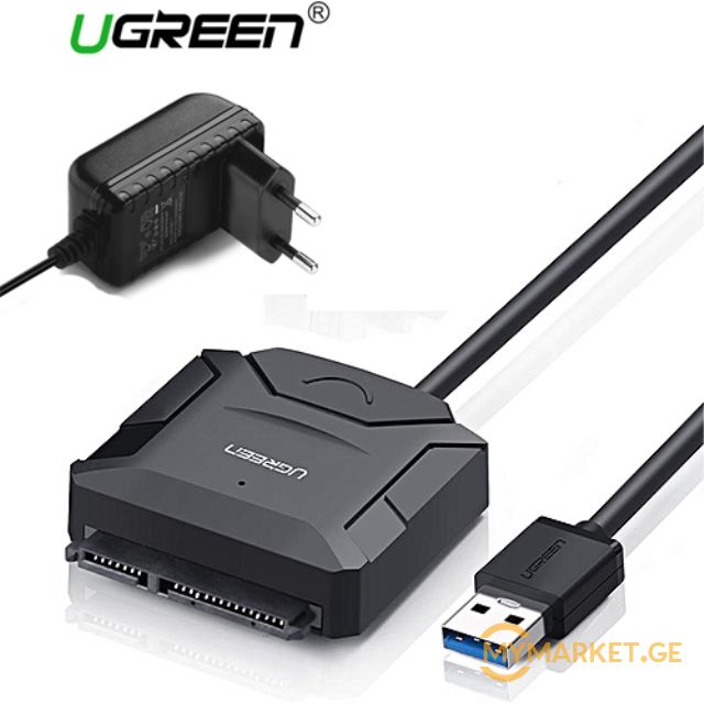 მყარი დისკის წამკითხველი UGREEN CR108 USB 3.0 to SATA Hard