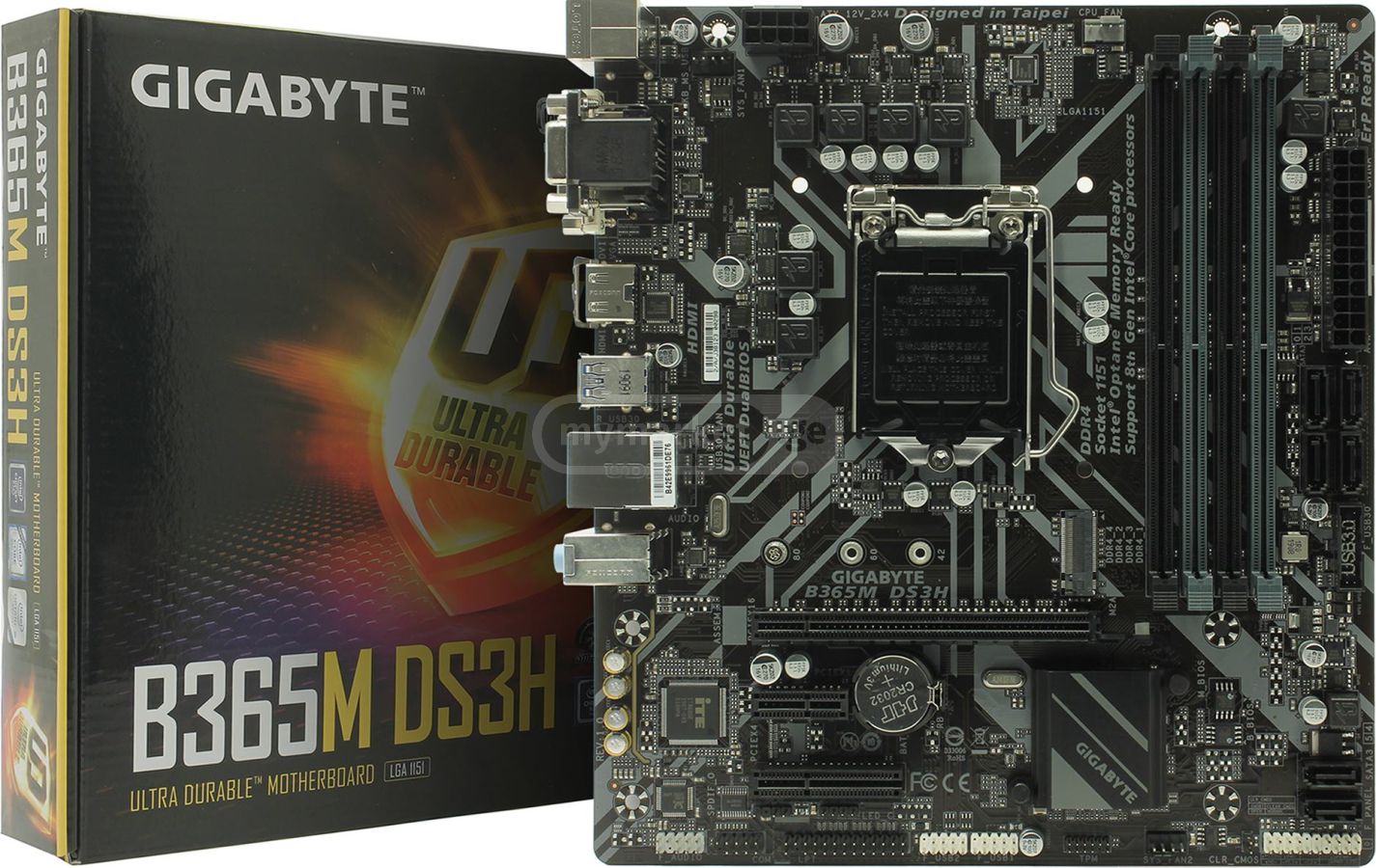 კომბო GIGABYTE B365M i5 8500 DDR4 16GB | მეორადი და
