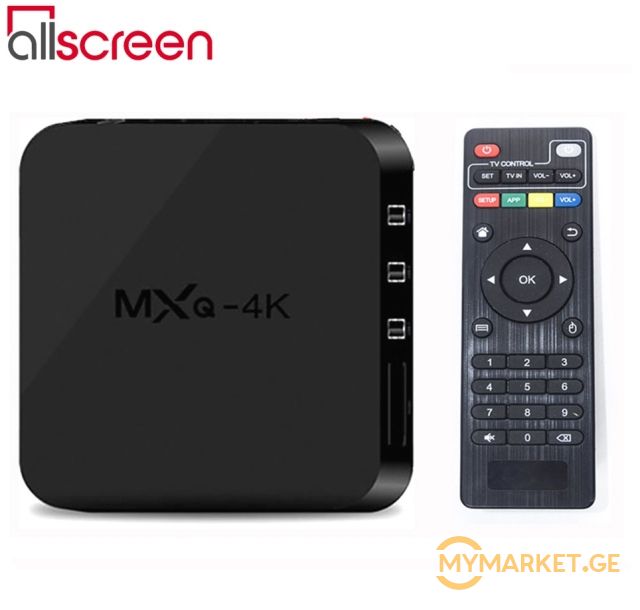 Allscreen Android Tv Box smart tv MXQ-4K 1GB RAM 8GB ROM