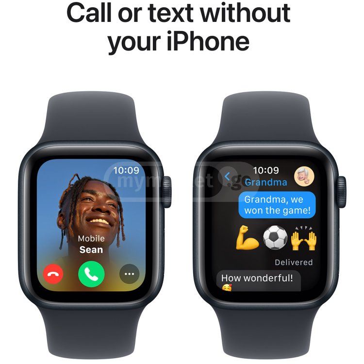 Apple Watch SE GPS 40mm Midnight Aluminium Case with Midnigh