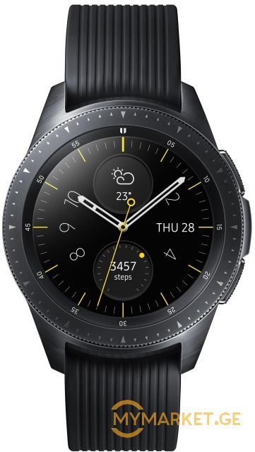Smart საათი SAMSUNG GALAXY WATCH 42MM MIDNIGHT BLACK