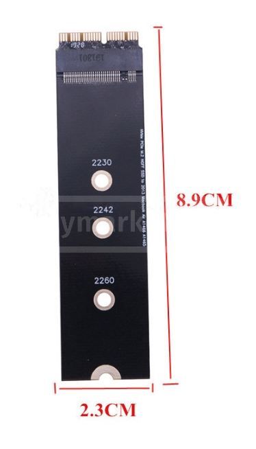 M2 SSD PCIE Adapter for Apple Macbook Buy and Sell used or