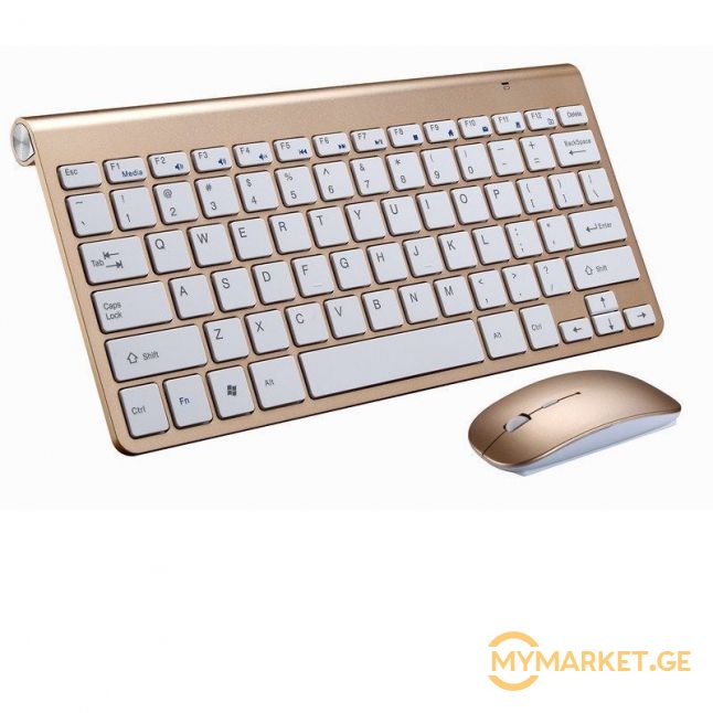 Multimedia Keyboard Wireless 2.4GHz მხოლოდ 75 ლარად