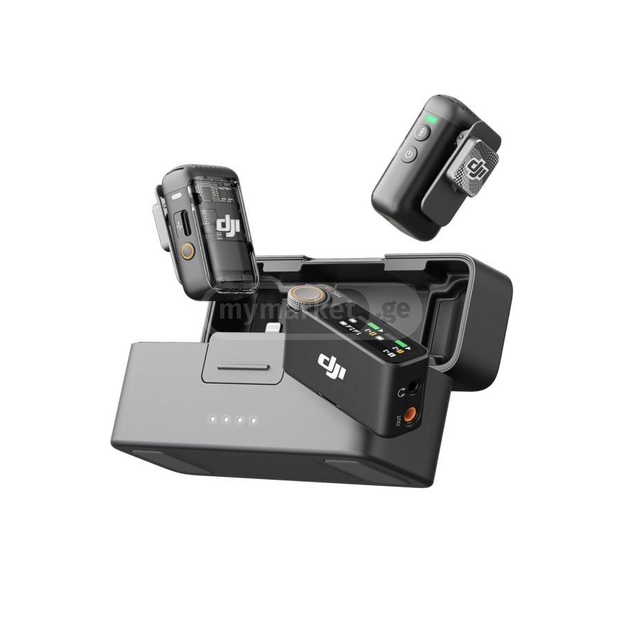 DJI MIC 2 美品 DJI MIC 2 トランスミッター2台 レシーバー1台 充電ケース