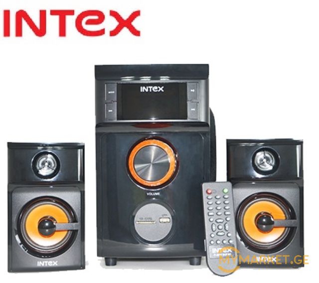 დინამიკი INTEX 'SPEAKER - 2.1 Subwoofer 2617 SUF BT/USB/SD/F