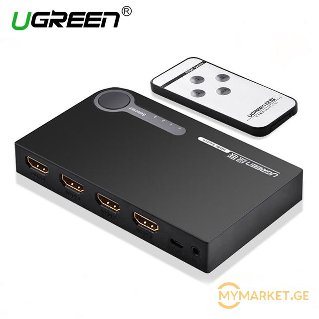 HDMI სვიჩი UGREEN 40234 HDMI Switch 1 In 3 out