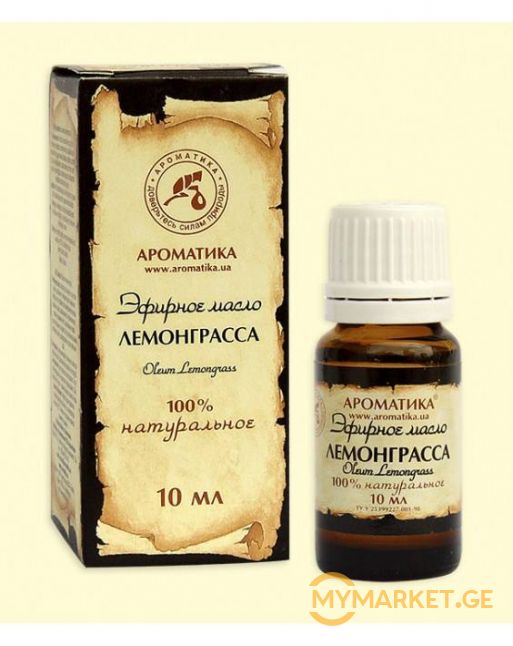 ლემონგრასის ეთერზეთი 10მლ
