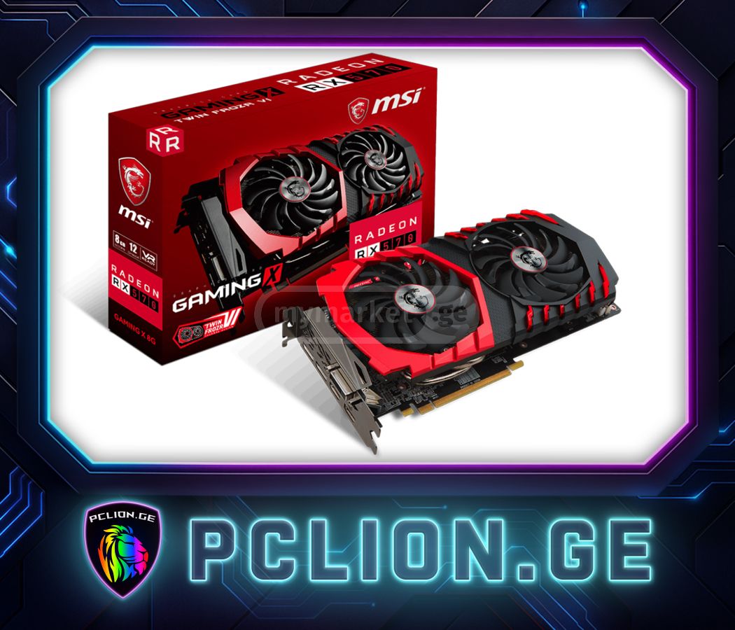 Graphics Card Msi Gaming Rx 570 MSI Radeon RX 570 4GB GDDR5 PCI