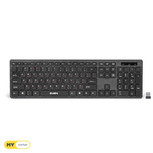 კლავიატურა Wireless keyboard SVEN Elegance 5800 black; | Mymarket ...