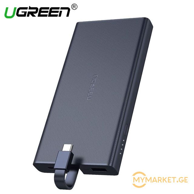 პორტატული დამტენი UGREEN PB108 (40972) 10000mAh Power Bank w