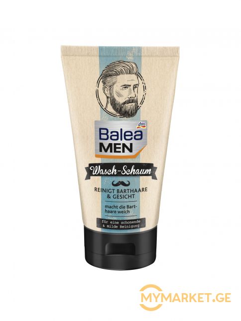 Balea Men Beard Washing Foam წვერი და სახე სარეცხი ქაფი 150