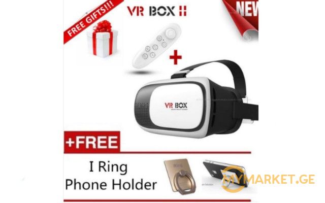 50 ლარად VR BOX 3D სათვალე + საჩუქარი, უფასო მიტანით