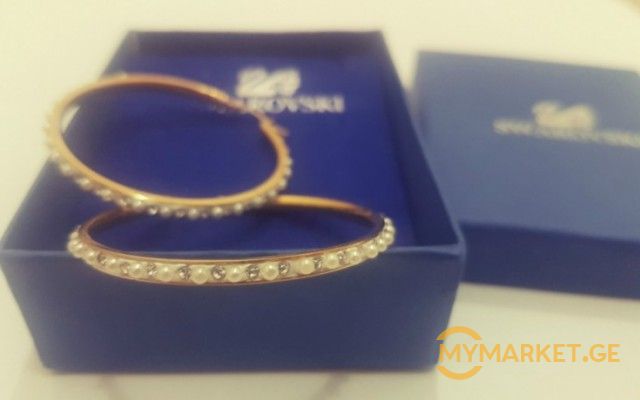 35 ლარად SWAROVSKI-ს საყურე უფასო მიტანით