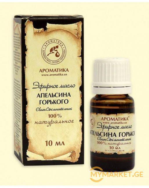 მწარე ფორთოხლის ეთერზეთი