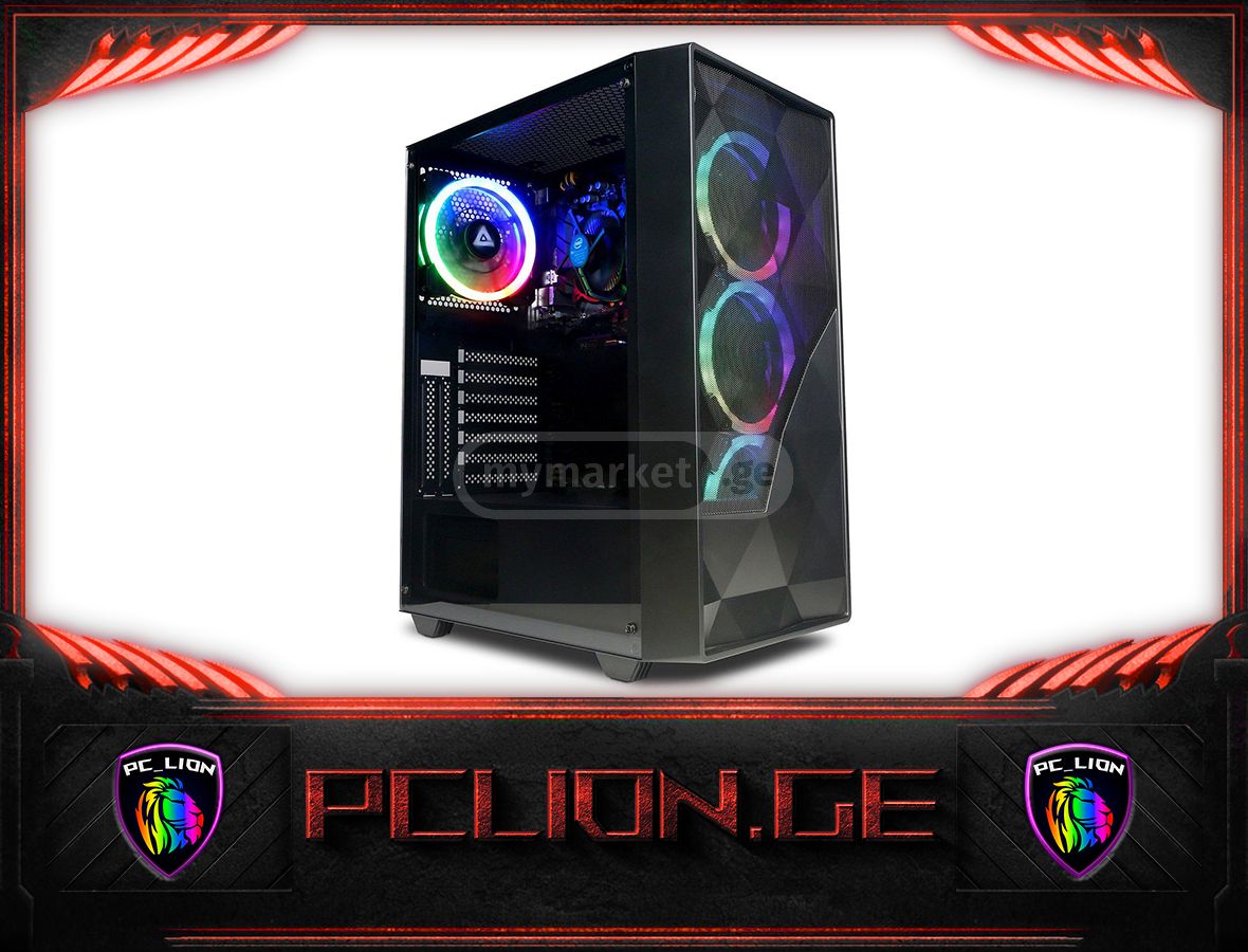 ✓⚠️ I3-4160 RAM 16GB SSD 500GB RX 580 8GB გარანტია