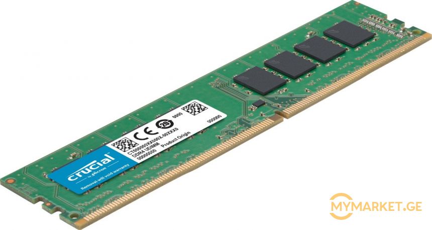 MEMORY DIMM 8GB CRUCIAL (2400)