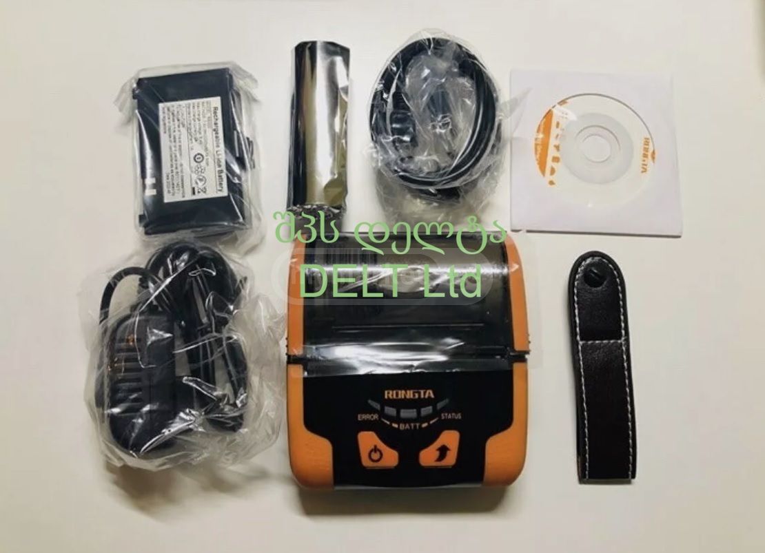თერმული პრინტერი მობილური პორტატული Bluetooth RONGTA RPP300 | მეორადი ...