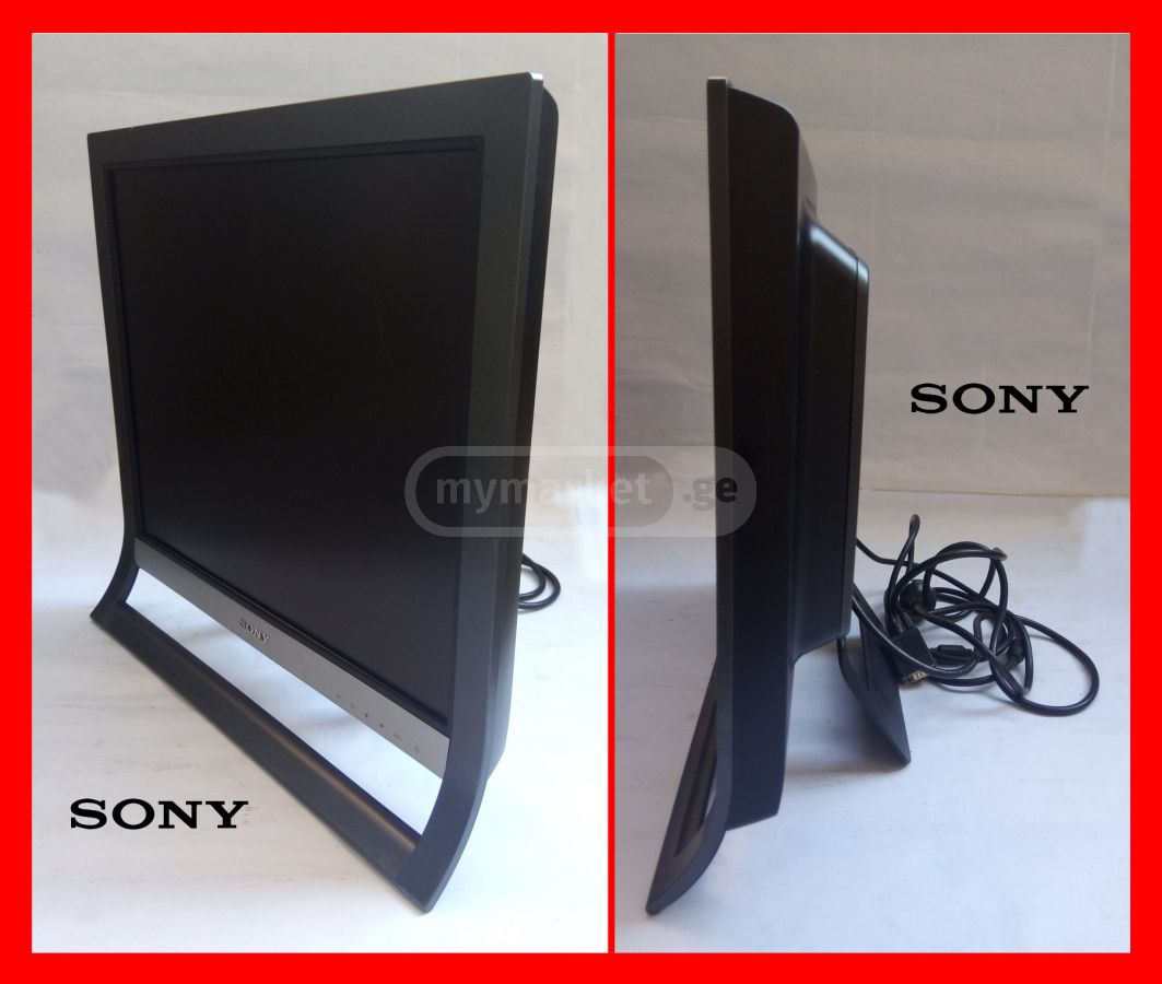 Sony SDM-HS95 LCD Monitor 19 Inch 1280x1024 TESTED Retro Gaming