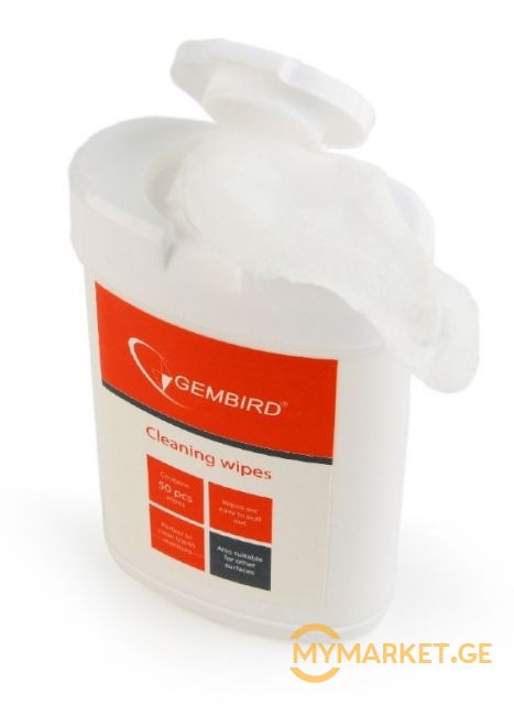 ეკრანის საწმენდი ACCESSORIE - GMB CK-703 CLEANING WIPES 50pc