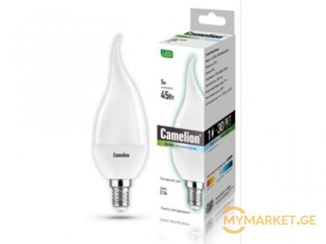 ეკონომიური LED ნათურა Camelion Energy Saving LED Bulbs - 5W