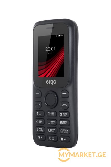 მობილური ტელეფონი ERGO F182(black) Dual-SIM Display: 1,77" T